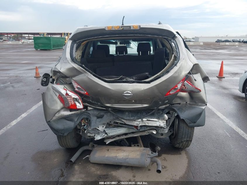 2009 Nissan Murano S VIN: JN8AZ18UX9W028460 Lot: 43510907