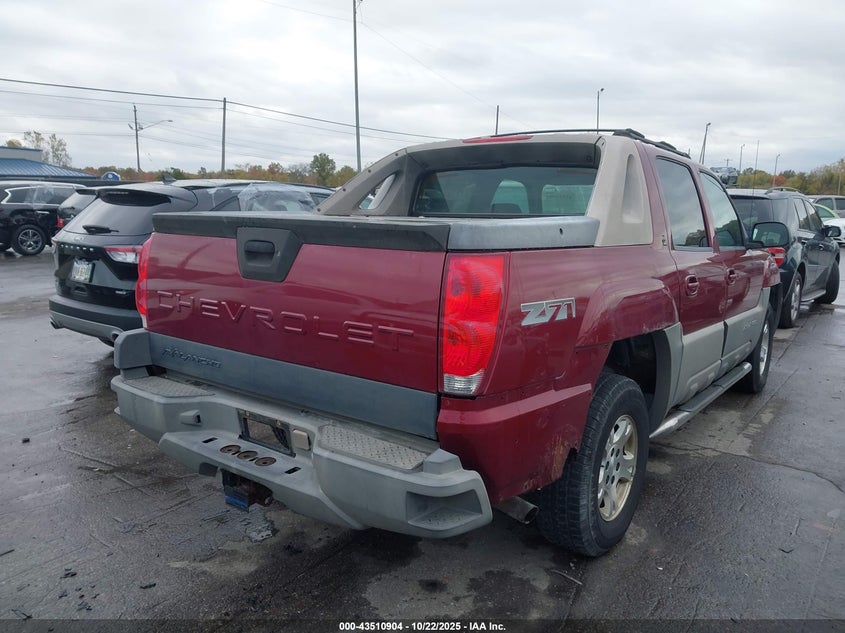 3GNEK12ZX5G224601 2005 CHEVROLET AVALANCHE photo no. 4
