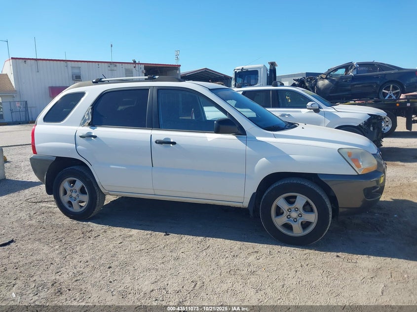 2008 Kia Sportage Lx VIN: KNDJF724X87501329 Lot: 43511073
