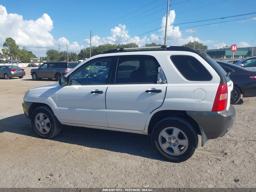 2008 Kia Sportage Lx VIN: KNDJF724X87501329 Lot: 43511073