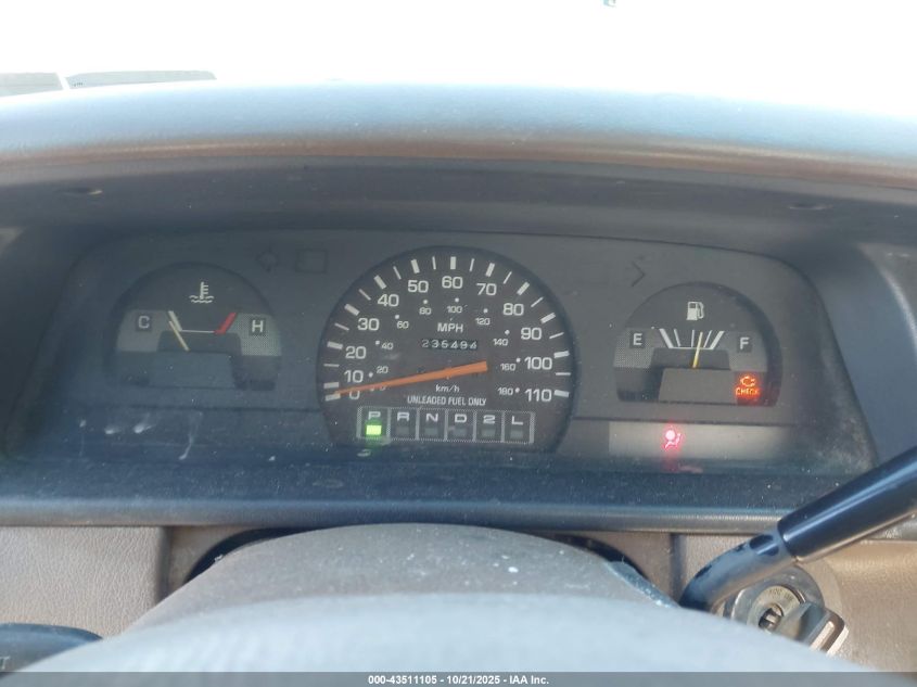 1996 Toyota T100 VIN: JT4JM11D2T0010470 Lot: 43511105