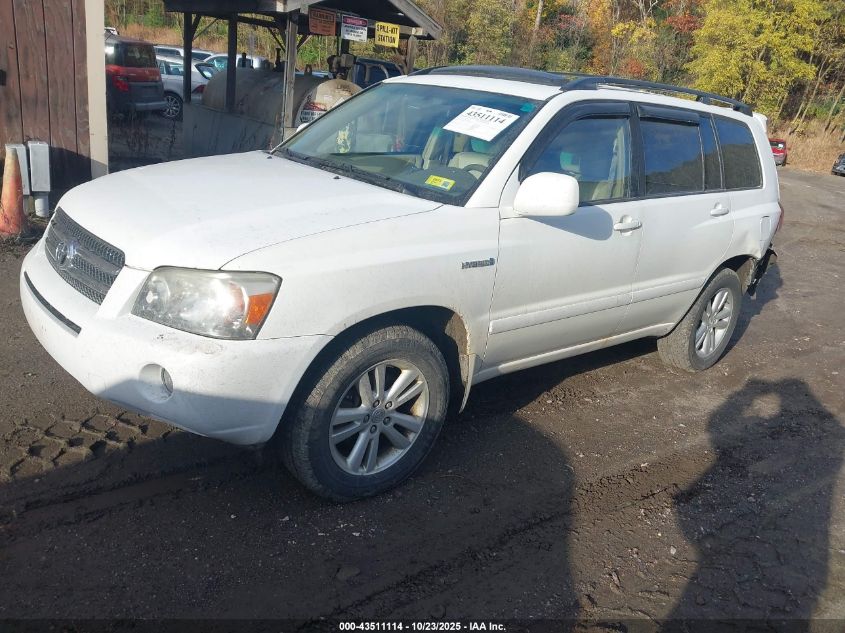2006 Toyota Highlander Hybrid V6