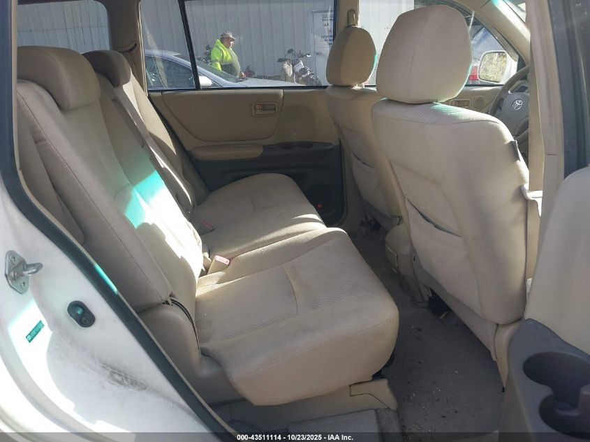 2006 Toyota Highlander Hybrid V6 VIN: JTEEW21AX60026620 Lot: 43511114