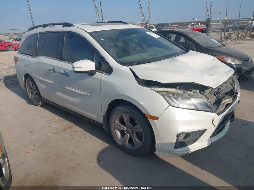 2018 HONDA ODYSSEY EX-L - 5FNRL6H70JB086657