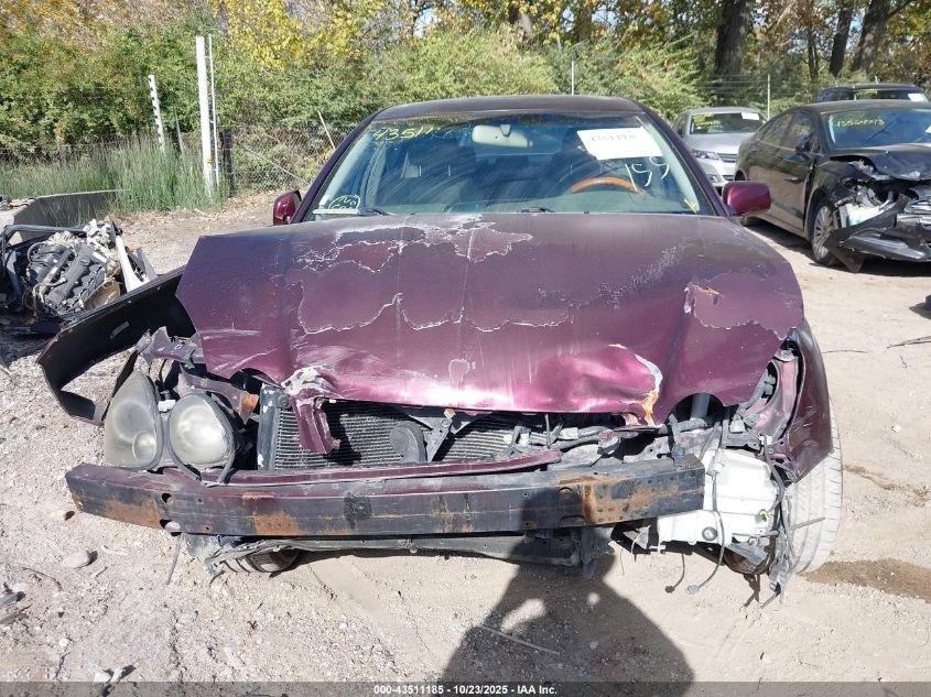 2001 Lexus Gs 430 VIN: JT8BL69S010005061 Lot: 43511185