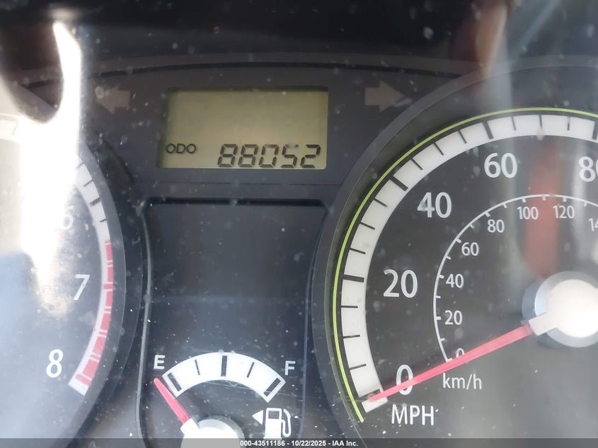 2009 Kia Rio VIN: KNADE223396561175 Lot: 43511186