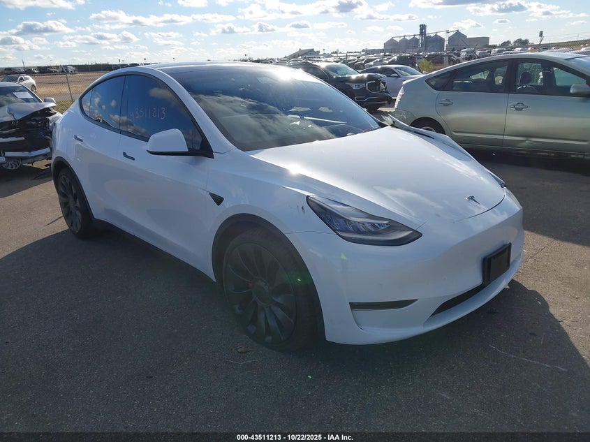 2020 TESLA MODEL Y LONG RANGE DUAL MOTOR ALL-WHEEL DRIVE/PERFORMANCE DUAL MOTOR ALL-WHEEL DRIVE - 5YJYGDEF1LF049846