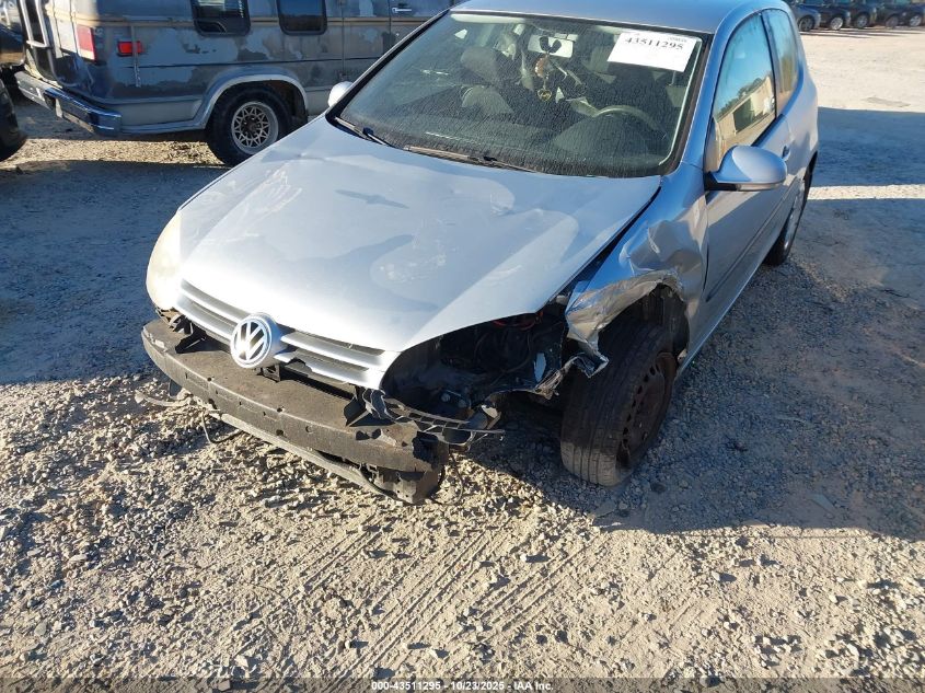 2009 Volkswagen Rabbit S VIN: WVWBA71K19W050074 Lot: 43511295