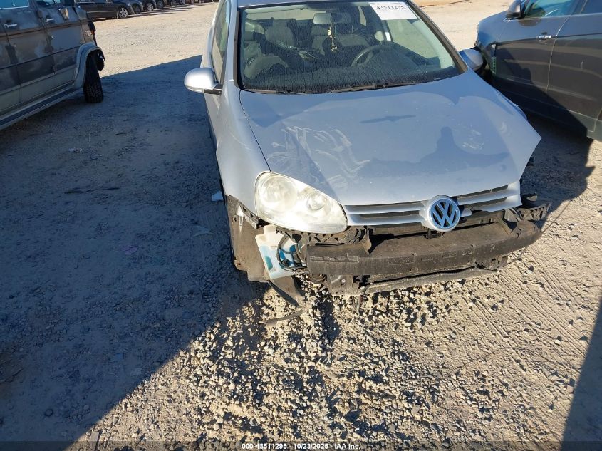2009 Volkswagen Rabbit S VIN: WVWBA71K19W050074 Lot: 43511295