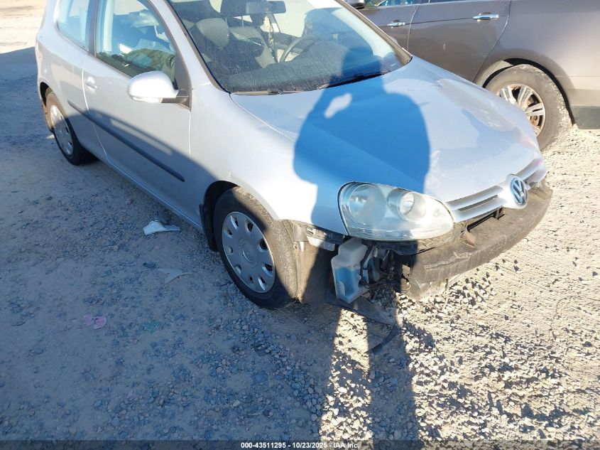 2009 Volkswagen Rabbit S VIN: WVWBA71K19W050074 Lot: 43511295