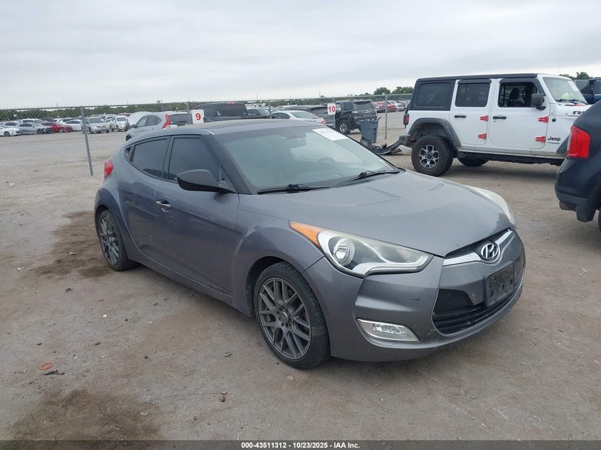 2013 HYUNDAI VELOSTER BASE W/BLACK - KMHTC6AD2DU179712