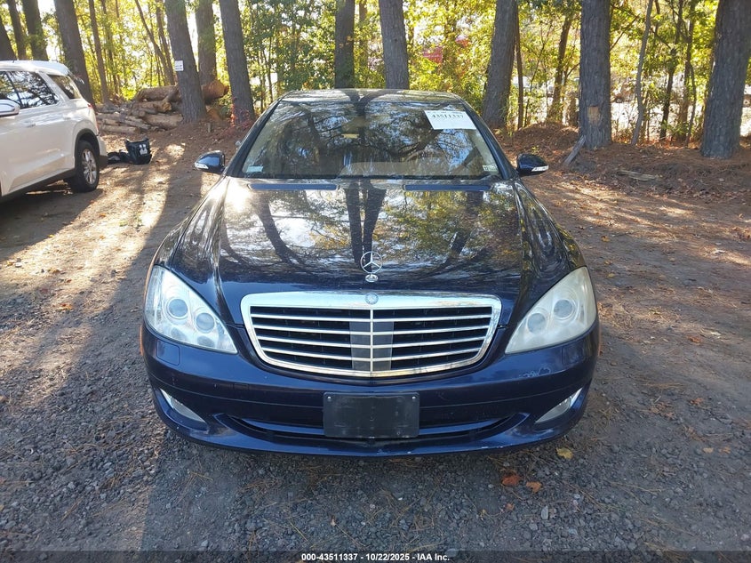 2007 Mercedes-Benz S 550 4Matic VIN: WDDNG86X67A145722 Lot: 43511337