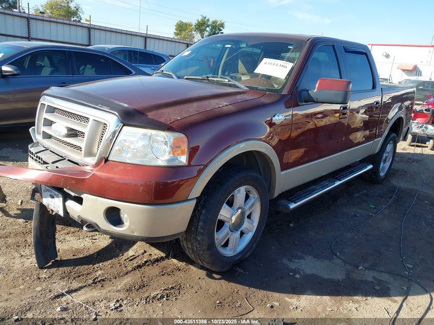 1FTPW14V97KA72516 2007 FORD F-150 photo no. 2