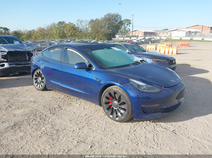 2022 TESLA MODEL 3 PERFORMANCE DUAL MOTOR ALL-WHEEL DRIVE - 5YJ3E1EC4NF275631
