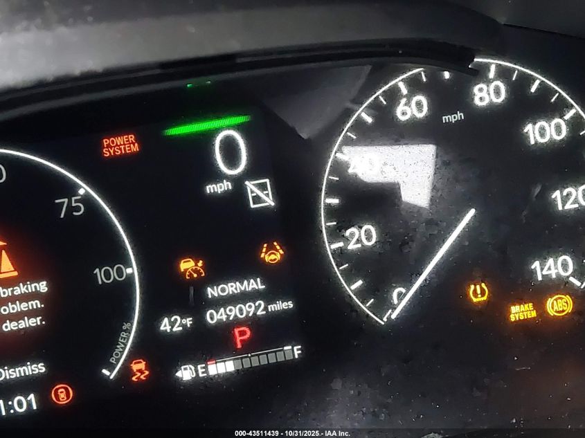 2025 Honda Cr-V Hybrid Sport Touring VIN: 5J6RS6H98SL017986 Lot: 43511439