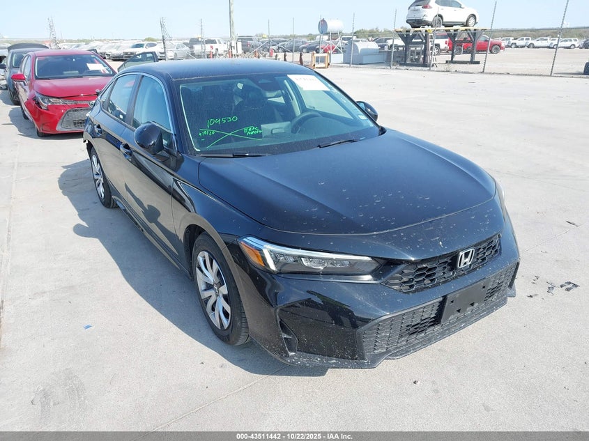2025 HONDA CIVIC LX - 2HGFE2F28SH601382