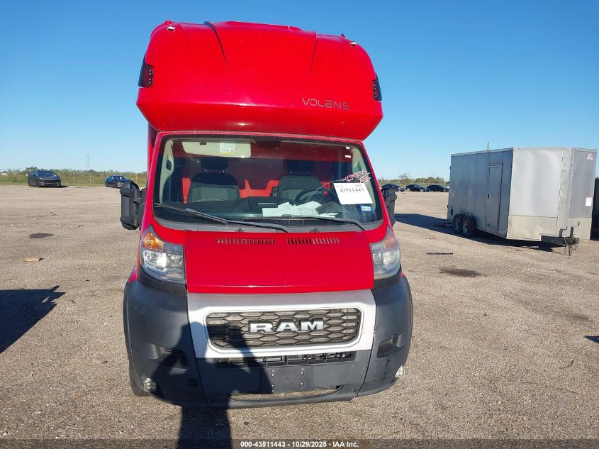 2017 Ram Promaster 3500 Cutaway Low Roof VIN: 3C7WRVMG4HE543555 Lot: 43511443