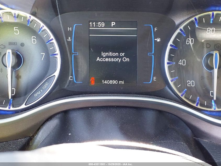 2017 Chrysler Pacifica Touring VIN: 2C4RC1DG6HR552518 Lot: 43511501