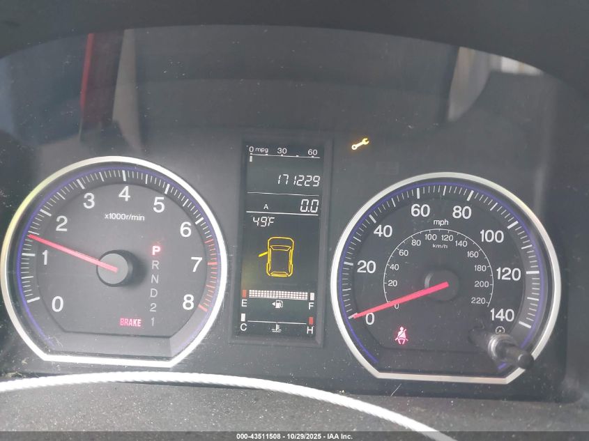 2008 Honda Cr-V Ex-L VIN: 5J6RE48718L048788 Lot: 43511508