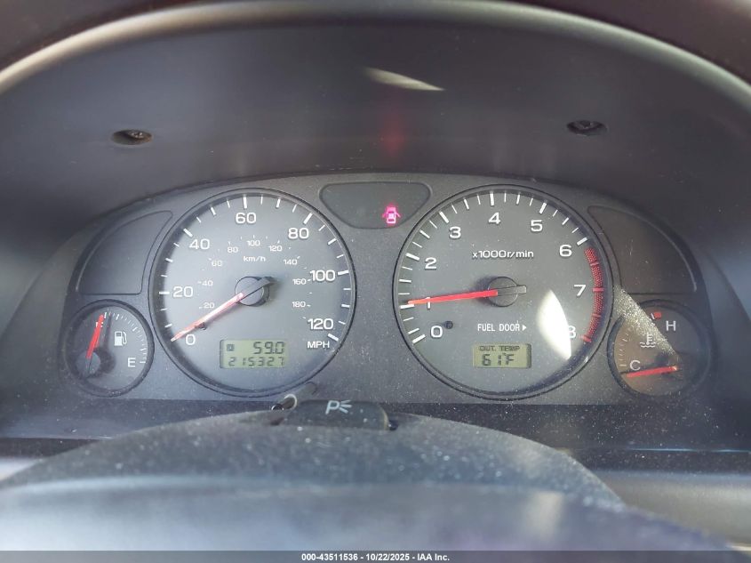 2001 Subaru Forester L VIN: JF1SF63551H763318 Lot: 43511536