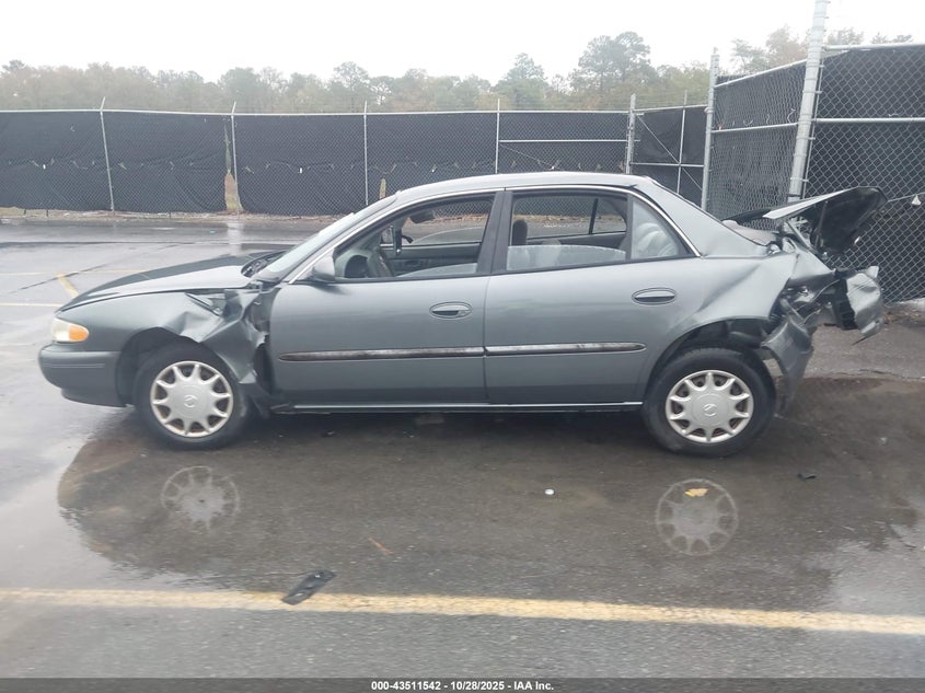 2005 Buick Century VIN: 2G4WS52J051135476 Lot: 43511542