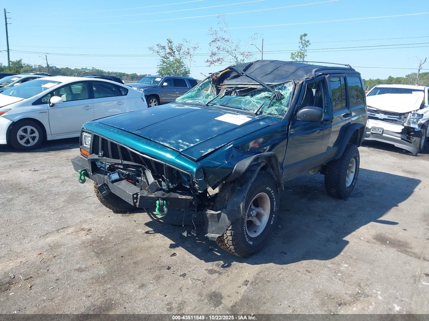 1J4FJ68S6WL158490 1998 JEEP CHEROKEE photo no. 2