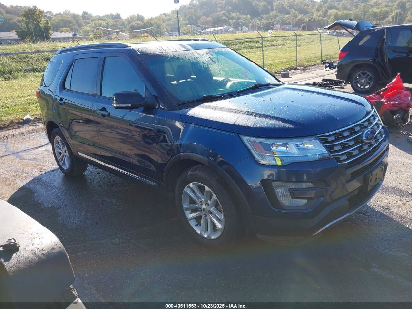 2017 FORD EXPLORER XLT - 1FM5K7DH6HGB21378