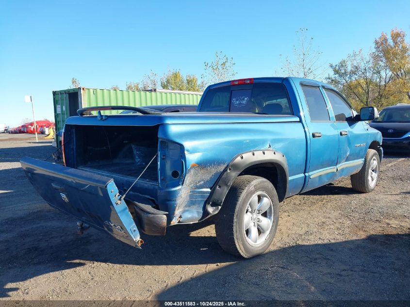 2005 Dodge Ram 1500 Slt/Laramie VIN: 1D7HU18D45S307757 Lot: 43511583