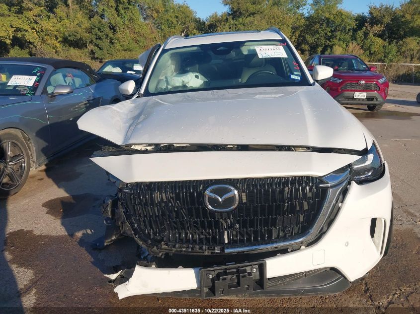 2025 Mazda Cx-90 3.3 Turbo Preferred Package VIN: JM3KKBHD1S1224419 Lot: 43511635