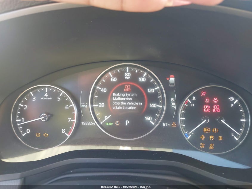 2025 Mazda Cx-90 3.3 Turbo Preferred Package VIN: JM3KKBHD1S1224419 Lot: 43511635