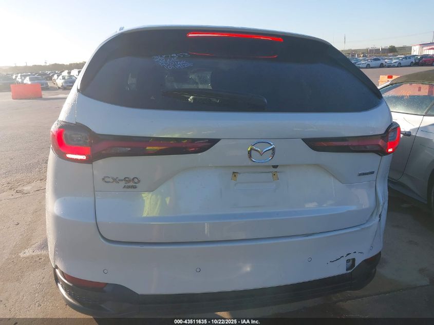 2025 Mazda Cx-90 3.3 Turbo Preferred Package VIN: JM3KKBHD1S1224419 Lot: 43511635