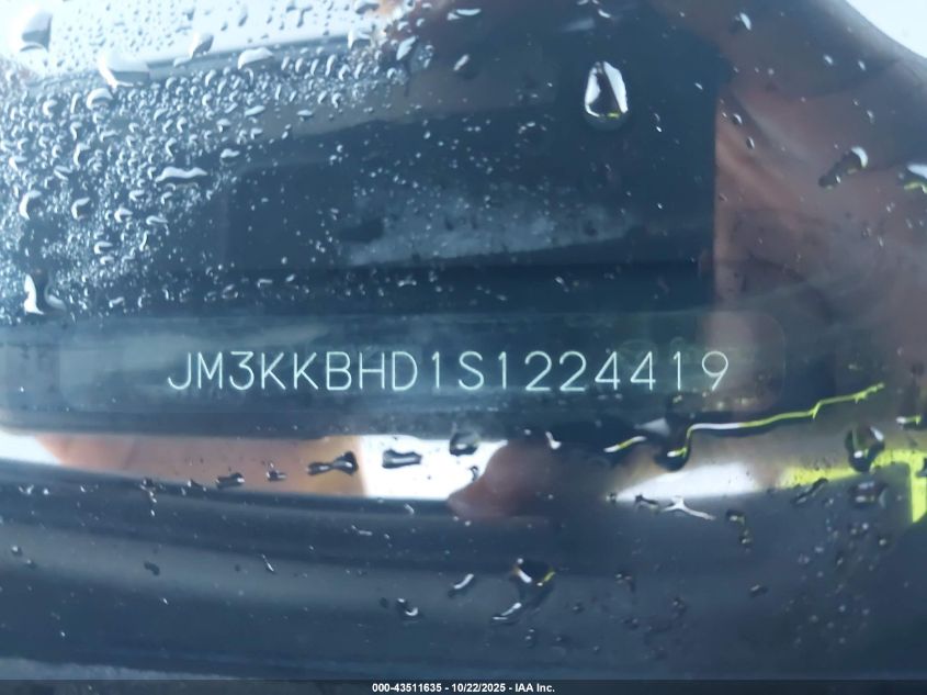 2025 Mazda Cx-90 3.3 Turbo Preferred Package VIN: JM3KKBHD1S1224419 Lot: 43511635