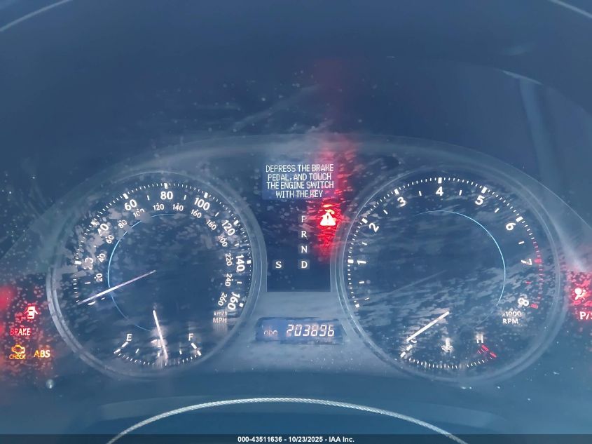 2008 Lexus Is 250 VIN: JTHBK262385066367 Lot: 43511636