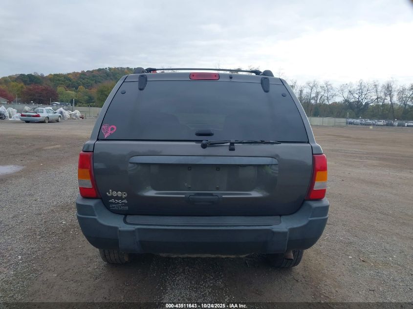 2004 Jeep Grand Cherokee Laredo VIN: 1J4GW48S84C181342 Lot: 43511643