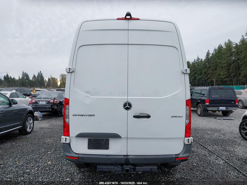2020 Mercedes-Benz Sprinter 2500 Standard Roof V6 VIN: W1Y4EBHY6LT029381 Lot: 43511670