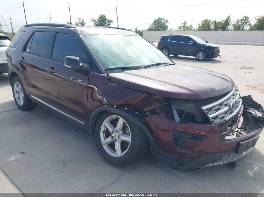 2018 FORD EXPLORER XLT - 1FM5K7D83JGB30075