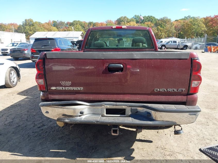 2003 Chevrolet Silverado 1500 Ls VIN: 2GCEC19T831226358 Lot: 43511688