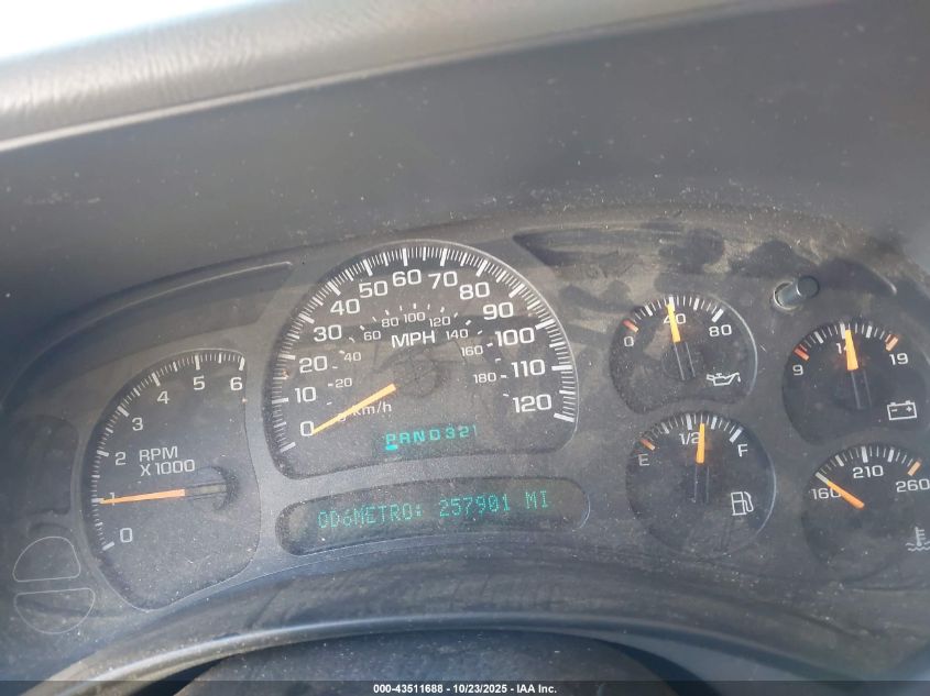 2003 Chevrolet Silverado 1500 Ls VIN: 2GCEC19T831226358 Lot: 43511688