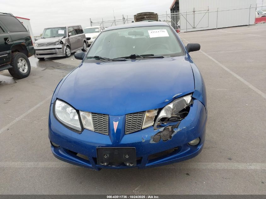 2005 Pontiac Sunfire VIN: 3G2JB12F85S222912 Lot: 43511736