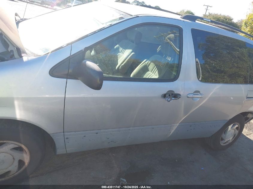 2002 Toyota Sienna Ce VIN: 4T3ZF19C42U502601 Lot: 43511747