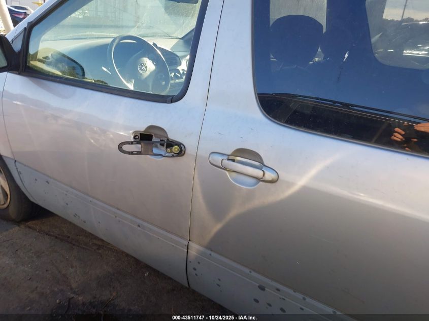 2002 Toyota Sienna Ce VIN: 4T3ZF19C42U502601 Lot: 43511747