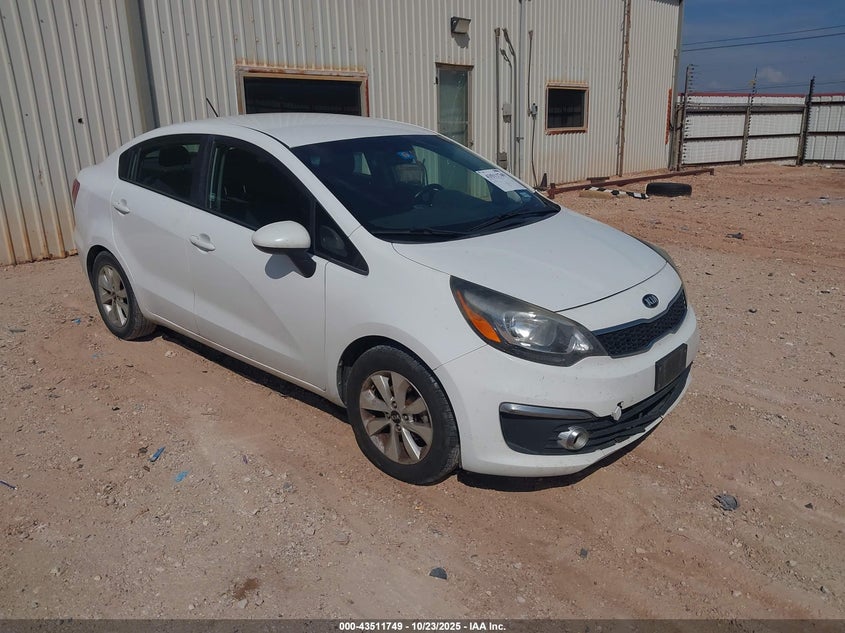 2016 KIA RIO EX - KNADN4A36G6626742