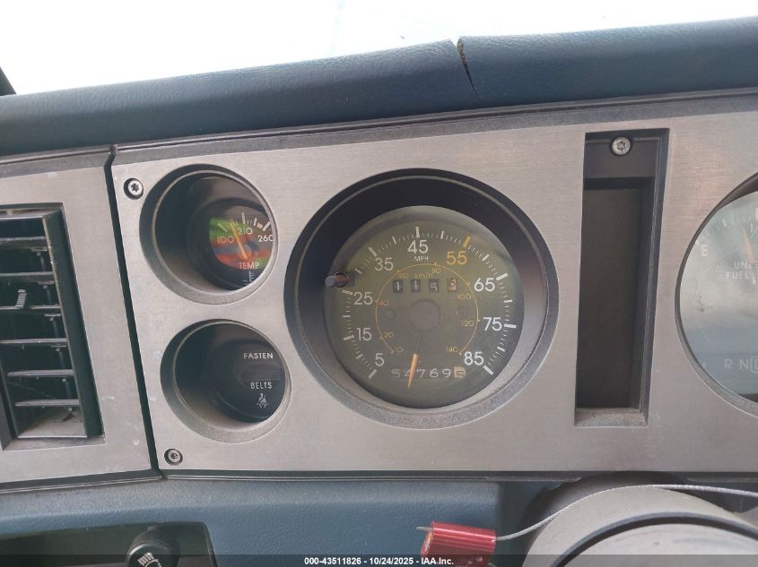 1985 Chevrolet Blazer S10 VIN: 1G8CT18B8F0161845 Lot: 43511826