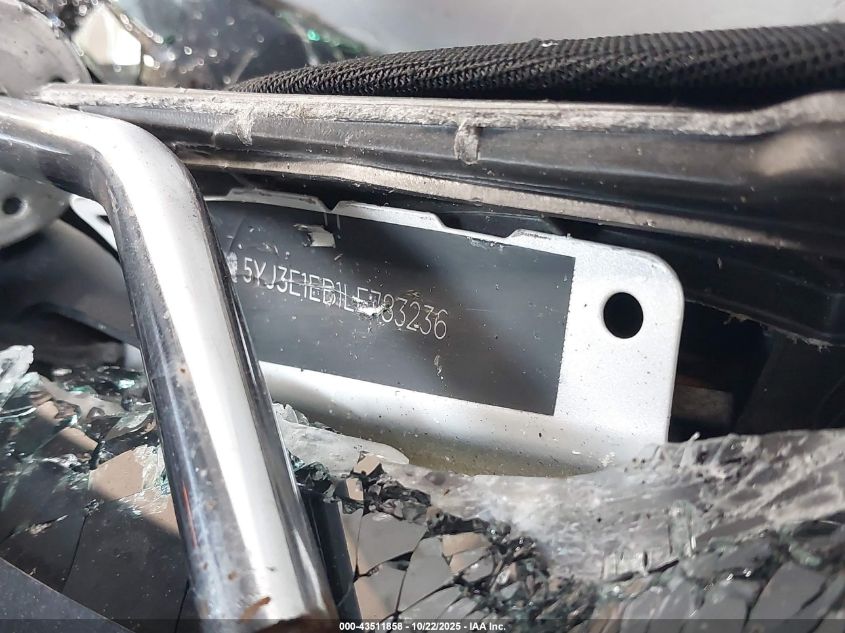 2020 Tesla Model 3 Long Range VIN: 5YJ3E1EB1LF783236 Lot: 43511858