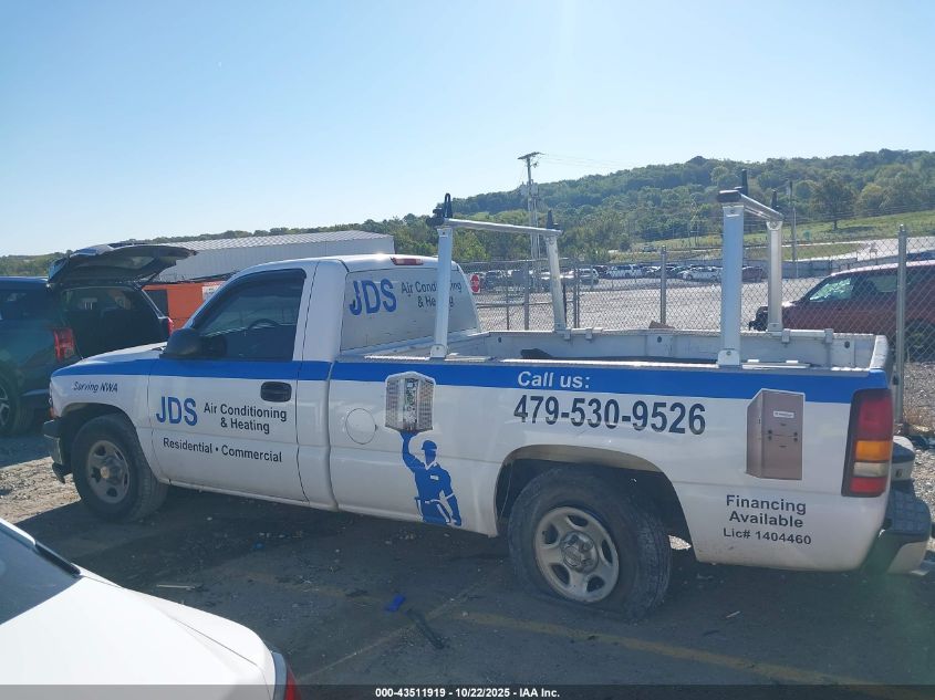 2001 Chevrolet Silverado 1500 VIN: 1GCEC14W01Z142489 Lot: 43511919