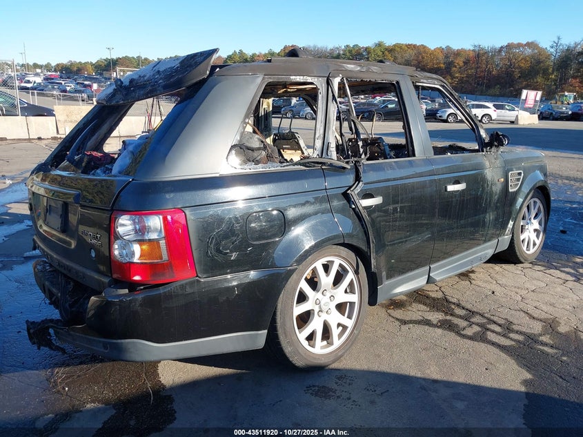 SALSK25488A136790 2008 LAND ROVER RANGE ROVER SPORT photo no. 4