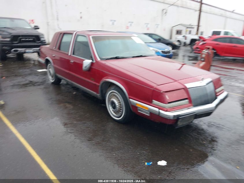 CHRYSLER IMPERIAL 1992. Lot# 43511936. VIN 1C3XV56L2ND743116. Photo 1