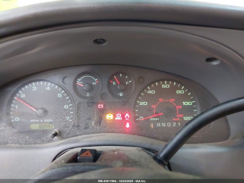 2004 Ford Ranger Xl/Xlt VIN: 1FTYR10D04PA19792 Lot: 43511984