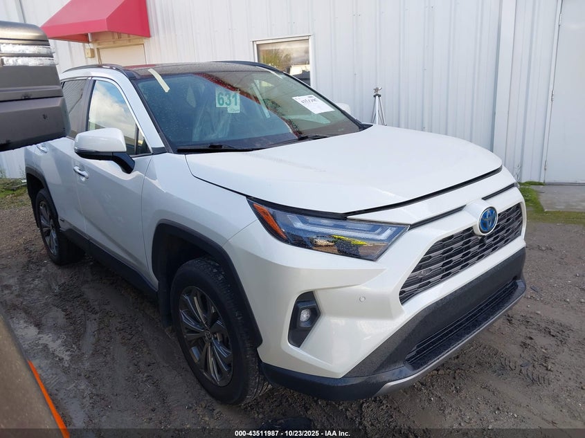 2022 TOYOTA RAV4 HYBRID LIMITED - 4T3D6RFVXNU096715