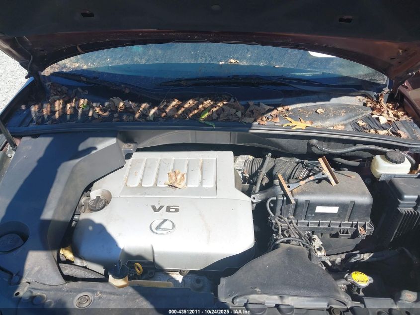 2008 Lexus Rx 350 VIN: JTJHK31U182034431 Lot: 43512011